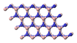 Hexagonal-Boron-Nitride (Side-view-3D)